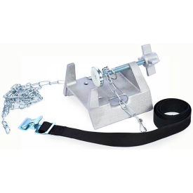 CLR-716 Gas Cylinder Wall Chain Support, Cast Aluminum