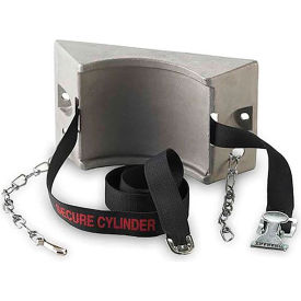 CLR-717M Gas Cylinder Wall Chain Support, Cast Aluminum, 48mm x 118mm x 206mm
