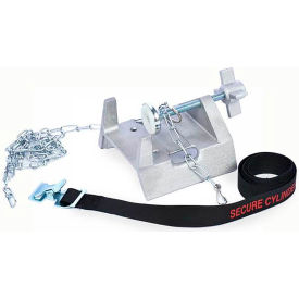 CLR-716M Gas Cylinder Wall Chain Support, Cast Aluminum, 83mm x 165mm x 165mm