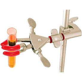 CLM-SWIVL3DZM Clamp, 3-Prong Dual Adjust, Nickel Plated, 0-69mm