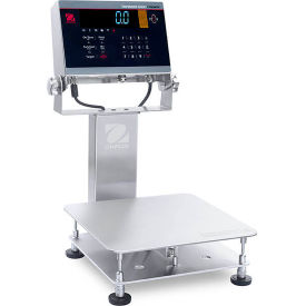 Defender 6000 D61XWE25K1R6 Washdown Bench Scale, 11-13/16"x11-13/16", 50 lb x 0.005 lb