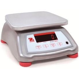 Valor 4000 Portable Compact Food Scale 15lb x 0.002lb, 7-1/2" x 9-1/2" Platform