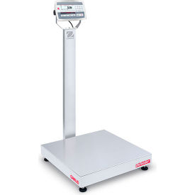 Defender 5000 D52XW50WQV8 Washdown Bench Scale, 24" x 24", 100 lb x 0.005 lb