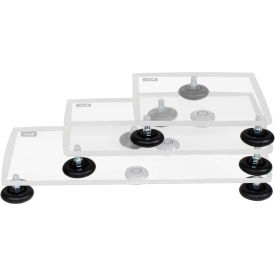 Medium Clear Precision Leveling Table, 12-1/4"W x 8-1/4"D x 1-3/4"H