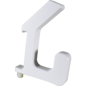 Single Hook For Adjustable Surgical Helmet Rack, 4"W x 3/4"D x 5-1/2"H