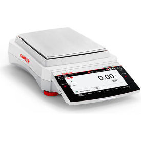 EXR6202 Explorer Precision Balance, 6200g Capacity, 0.01g Readability, 100-240V