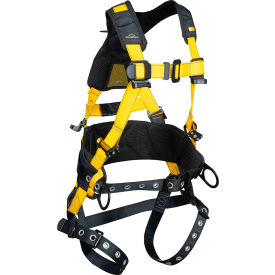 Defender Ultra Harness w/ Waist Pad, Pass-Through Chest, 3 D-Ring, XS/S