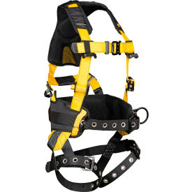 Defender Ultra Harness w/ Waist Pad, Quick-Connect Chest, 3 D-Ring, 3XL