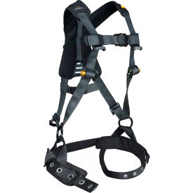 Defender Ultra+ Full Body Harness, Tongue-Buckle Legs, 2 D-Ring, M/L
