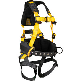 Defender Ultra Harness w/ Waist Pad, Quick-Connect Chest & Legs,4 D-Rings, M/L