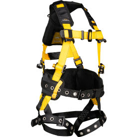 Defender Ultra Harness w/ Waist Pad, Pass-Through Chest, Back + Side D-Ring, XL/XXL