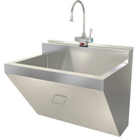 Wall Mount Surgeon Scrub Sink with AC Powered Sensor
