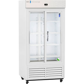Standard Pharmacy Refrigerator, 33 Cu. Ft. Capacity, Sliding Glass Door