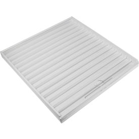 Tray For 15 HPLC Columns with Lid, 15-3/4"W x 14-5/8"D, White