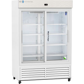 Standard Pharmacy Refrigerator, 47 Cu. Ft. Capacity, Sliding Glass Door