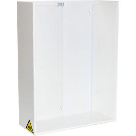 MRI Triple Glove Box Holder, 11-5/8"W x 4-5/8"D x 15-1/4"H, White