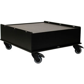 Equipment Cart Black, 26-1/4"L x 25-1/8"W x 12"H