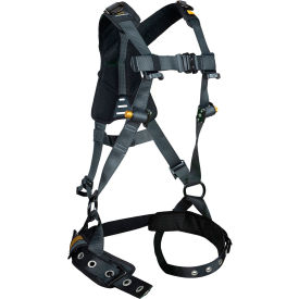 Defender Ultra+ Full Body Harness, Tongue-Buckle Legs, 3 D-Ring, Dorsal & Shoulder, XS/S