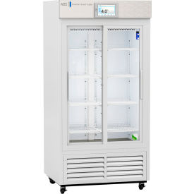 Touchscreen Laboratory Refrigerator, 33 Cu. Ft. Capacity, Glass Door