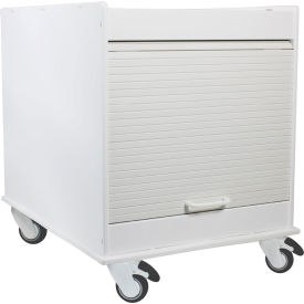 Equipment Cart White Adjustable Shelf, 26-1/8"L x 19-5/8"W x 24"H