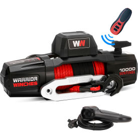 Sentinel Electric Winch with Synthetic Rope, 12500 lb. Capacity, 12V