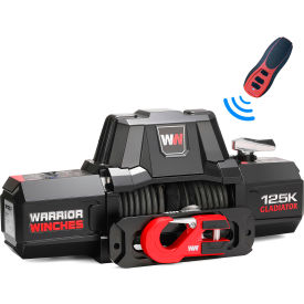 Gladiator V2 F Type Electric Winch w/ Armortek Extreme Rope, 12500 lb Capacity, 12V