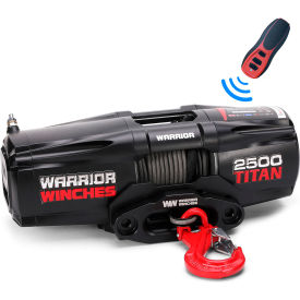 Titan A Type Electric Winch with Synthetic Rope, 2500 lb. Capacity, 12V