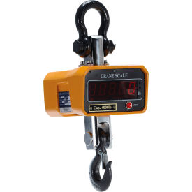 Steel Crane Scale 8"L x 7-5/8"W x 17"H, 4000 lb Capacity, Yellow