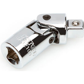 Universal Joint, 1/4" Drive, 1-11/16"L, Silver