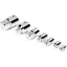 Adapter/Reducer, 1/4", 3/8", 1/2", 3/4" Drive, 7 Piece Set
