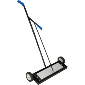 Magnetic Push Sweeper, 24" Cleaning Width