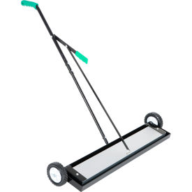 Magnetic Push Sweeper, 36" Cleaning Width