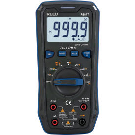True RMS Digital Multimeter, AC/DC 1000V, CAT III 600V