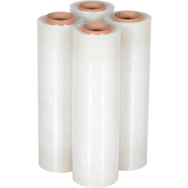 Stretch Wrap Film For Hand Held Wrapper, 80 Gauge, 11-3/4" x 1500', Clear, Qty 4