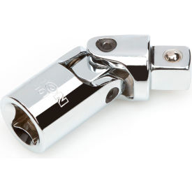 Universal Joint, 3/8" Drive, 2-3/16" L, Silver