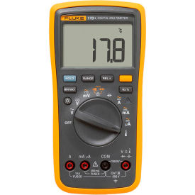 Handheld Digital Multimeter with Frequency and Temperature Measurements