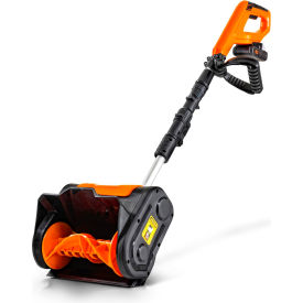 Electric Cordless Snow Thrower/Blower Shovel, 20V, 2Ah Battery + Charger