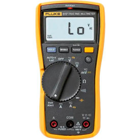 True-RMS AC/DC Electrician's Multimeter with Non-Contact Voltage Detection