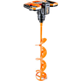 Electric Cordless Ice Auger, 48V, 2Ah Battery + Charger