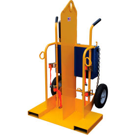 Steel Fire Proof Welding Torch Cart, 500 lb Capacity