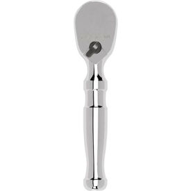 3/8" Drive Pear Head Non-Quick-Release Stubby Ratchet 4-1/2"