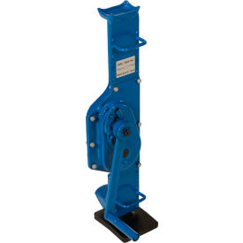 Mechanical Machinery Jack, 13"L x 13-5/8"W x 42-5/16"H, 10000 lb. Capacity, Blue
