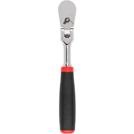 3/8" Drive Flex Head Non-Quick-Release Comfort Grip Ratchet 8"