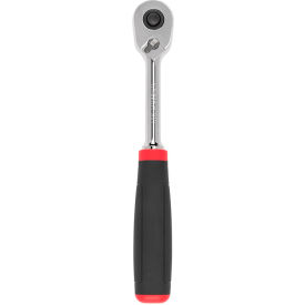 3/8" Drive Pear Head Quick-Release Comfort Grip Ratchet 8"