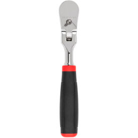 1/4" Drive Flex Head Non-Quick-Release Comfort Grip Ratchet 6"