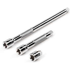 1/4'' Drive Extension, 3/4, 3, 6''L, Chrome