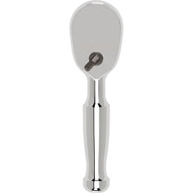 1/4" Drive Pear Head Non-Quick-Release Stubby Ratchet 3"