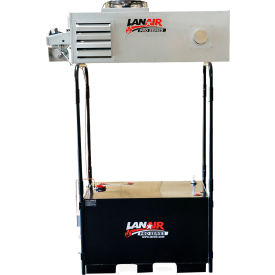 LS-150R Waste Oil Heater, 250 Gallon Tank & 6" Roof Chimney Kit, 150000 BTU