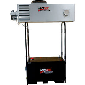 LS-300R Waste Oil Heater, 250 Gallon Tank & 8" Roof Chimney Kit, 300000 BTU