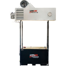 LS-300DR Waste Oil Heater, 250 Gallon Tank & 8" Roof Chimney Kit, 300000 BTU